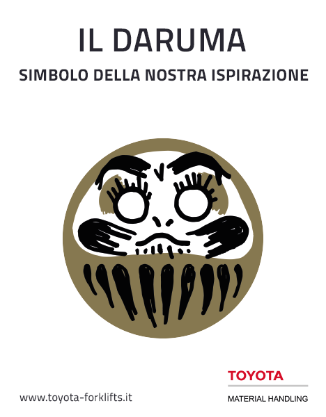 Toyota Material Handling - Il daruma, simbolo della nostra ispirazione - www.toyota-forklifts.it